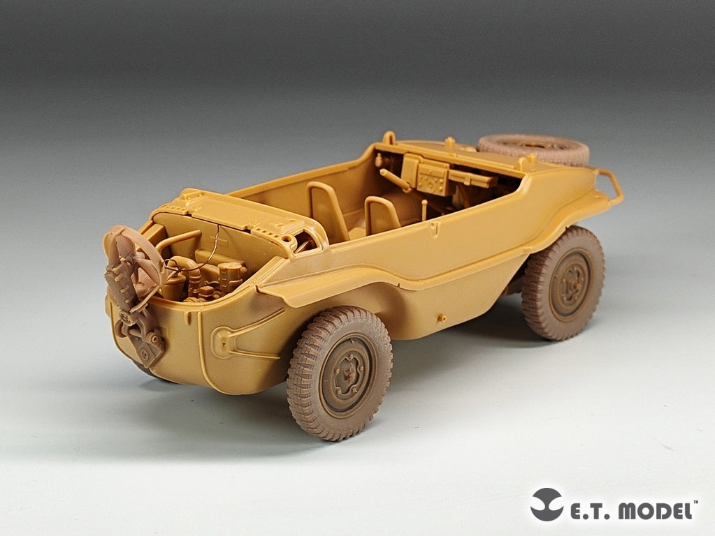 ET Model P35-135 WWII German Schwimmwagen Type166 Sagged wheels Narrow For TAMIYA Kit 1/35 – Bild 10