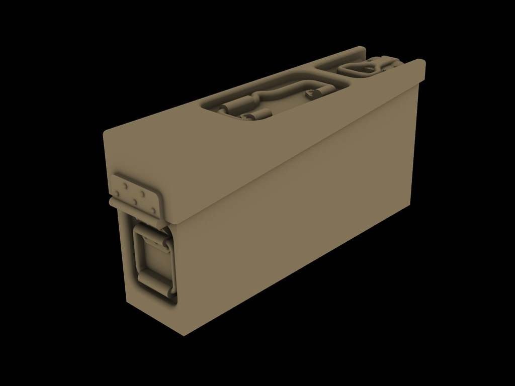 Panzer Art RE35-549 Metal ammo boxes for MG34/42 (12pcs) 1/35 – image 2