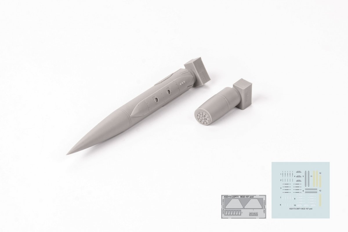 Eduard 632173 BOZ-107 for 1/32 – obrázek 4