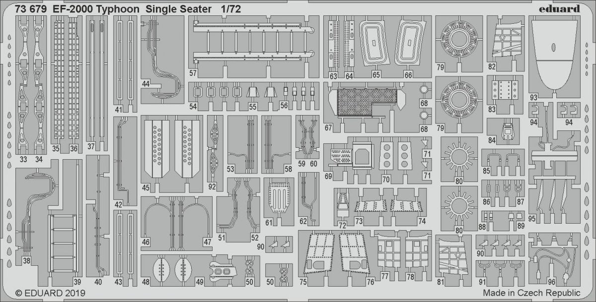 Eduard 73679 EF-2000 Typhoon Single Seater REVELL 1/72 – image 2