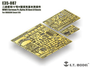 ET Model E35-087 WWII German Pz.Kpfw.IV Ausf.H Basic (For DRAGON Smart Kit) (1/35)