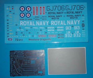AMP 72013 WS-51 Libellule HR/3 Marine royale 1/72 – image 2