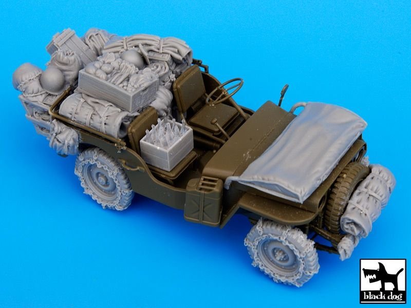 Black Dog T35044 US Jeep big accessories set 1/35 – immagine 4