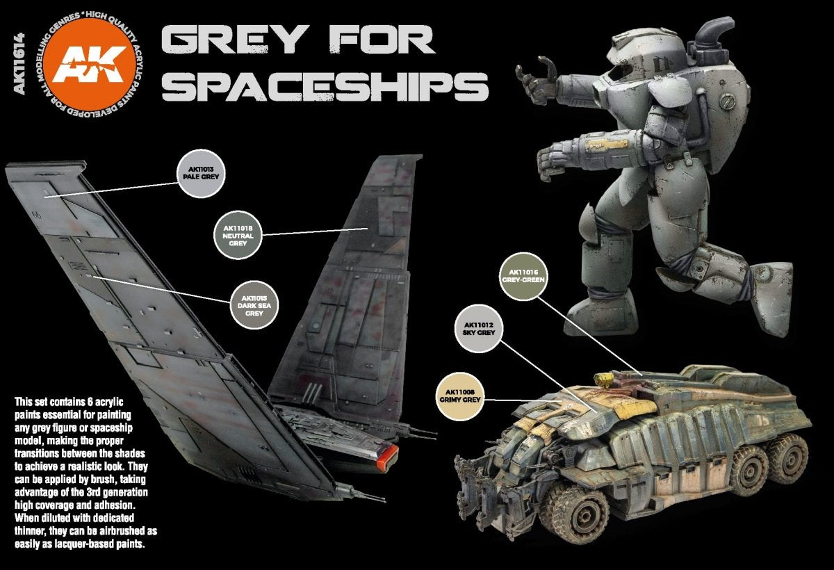 AK Interactive AK11614 3G GRAY FOR SPACESHIPS – image 3