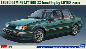 Hasegawa 20355 ISUZU GEMINI (JT190) ZZ, conduite par LOTUS (1/24)