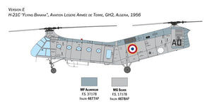 Italeri 2774 H-21C &amp;quot;Flying Banana&amp;quot; Gunship 1/48 – obrázek 3