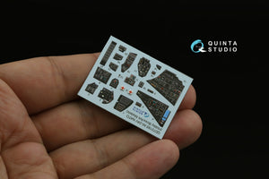 Quinta Studio QD+72185 Mi-24V NATO 3D-Printed &amp;amp; colored Interior on decal paper (Hobby Boss/ARK Models) (with 3D-printed resin parts) 1/72 – obrázek 5