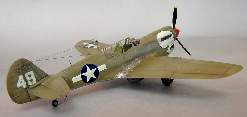 Hasegawa A9 P-40N Warhawk 1/72 – immagine 3