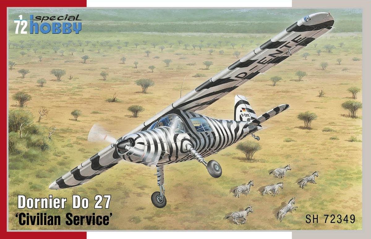 Special Hobby 72349 Dornier Do 27 &amp;quot;Civilian Service&amp;quot; 1/72