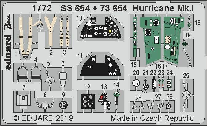 Eduard 73654 Hurricane Mk. I 1/72 ARMA HOBBY – Bild 2