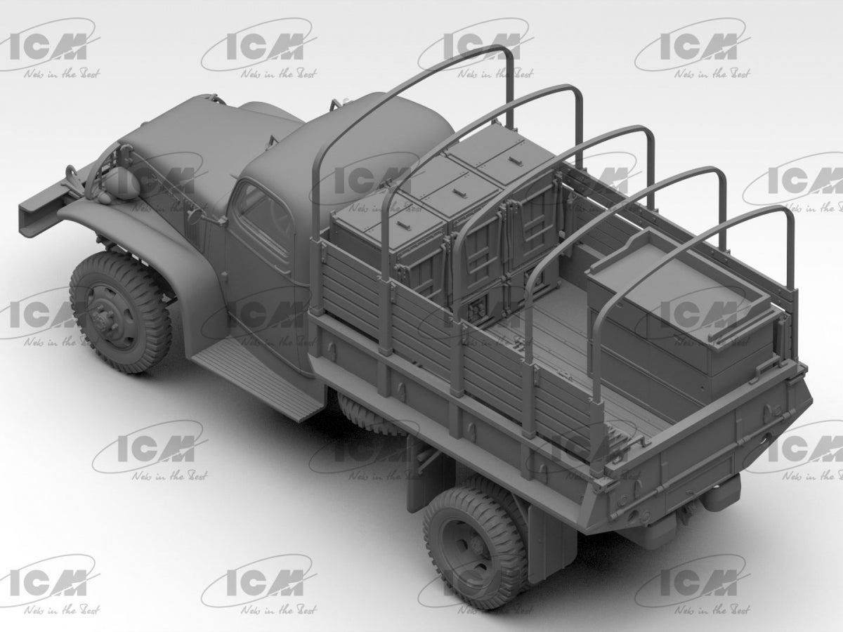 ICM 35587 WWII US Army Kitchen Truck 1/35 – immagine 2