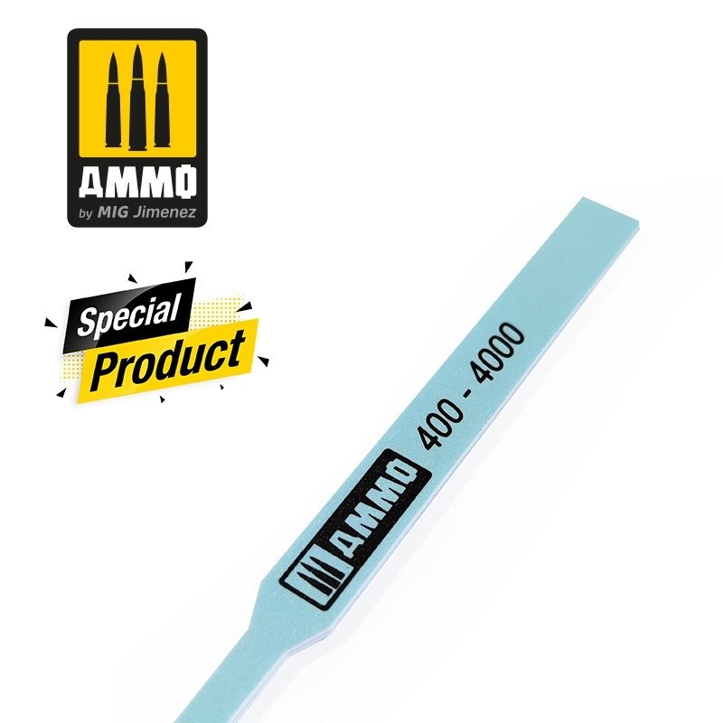 Ammo of Mig 8566 POLISHING SANDING STIKS 400/4000 abrasive stick – image 2