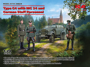 ICM 24024 Type G4 with MG 34 and German Staff Personnel 1/24 – Bild 2