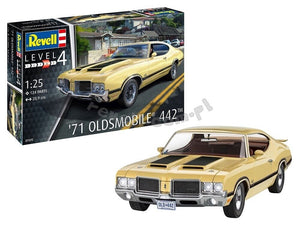 Revell 67695 Model Set &amp;#39;71 Oldmobile 442 Coupe 1/25 – image 2