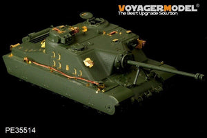 Voyager Model PE35514 WWII British A39 Tortoise heavy assault tank For MENG TS-002 1/35 – imagen 2