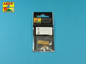Aber 35L-171 Set of gun barrel tips for MG 08 x3 pcs. And barrel tips for MG 08/15 x 3 pcs. 1/35 – image 8