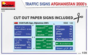MiniArt 35640 TRAFFIC SIGNS AFGHANISTAN 2000&amp;#39;s 1/35 – Bild 3