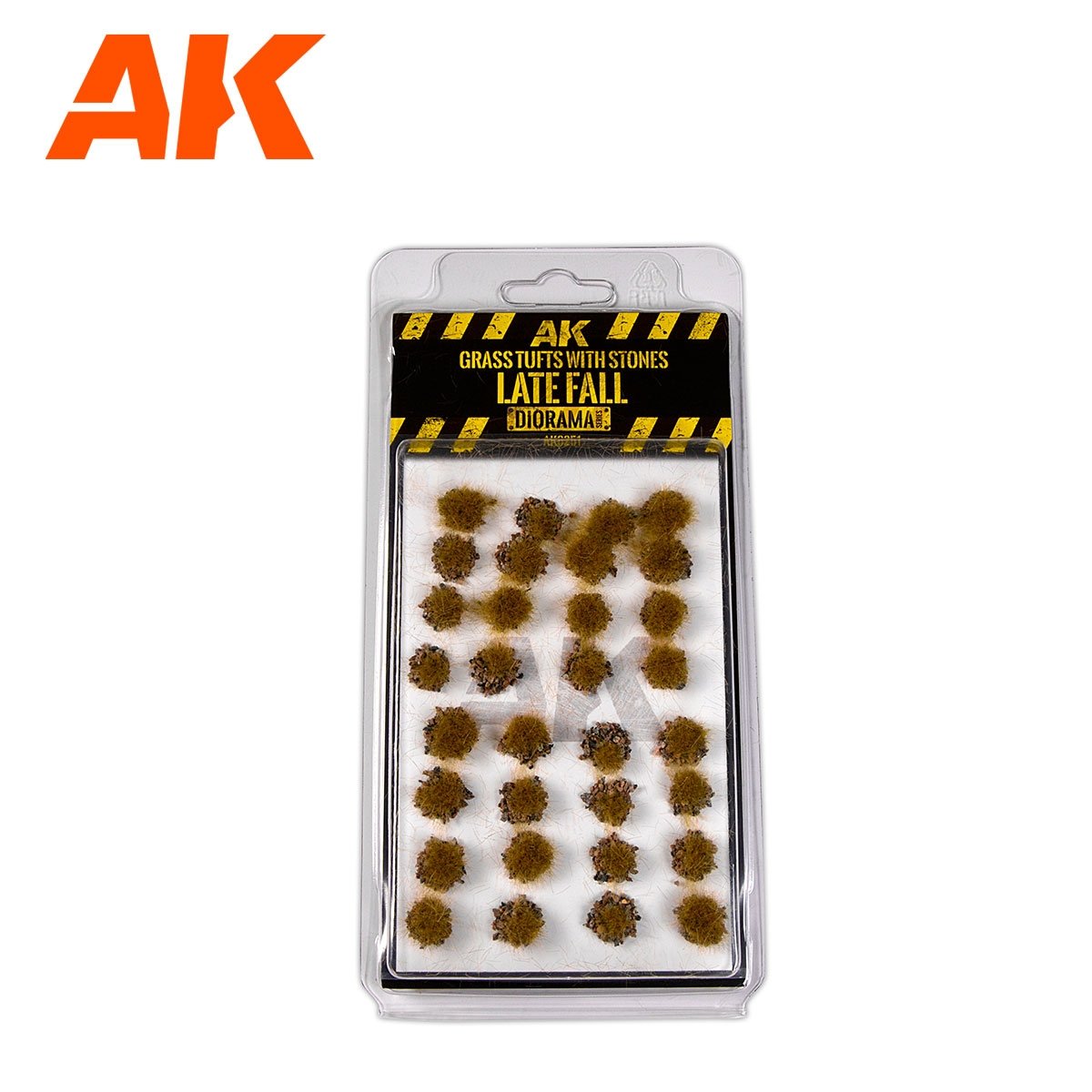 AK Interactive AK8251 GRASS TUFT WITH STONES LATE FALL – Bild 2