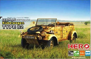 Hero Hobby H35002 German PKW Typ k1 Kubelwagen Type 82 1/35