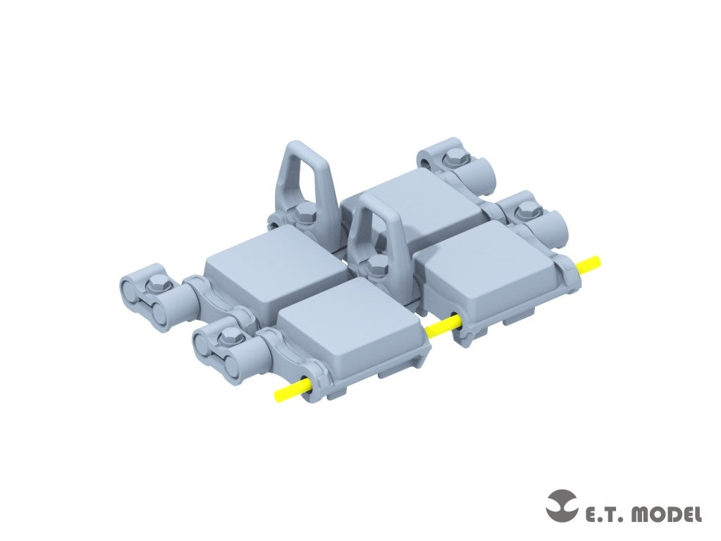 ET Model P35-407 Russian T-72 MBT Family Workable Track Type 1 3d Printed 1/35 – obrázek 3