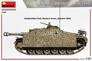 MiniArt 35385 StuH 42 Ausf. G MID PRODUCED BY JUL-OCT 1943 1/35 – immagine 6