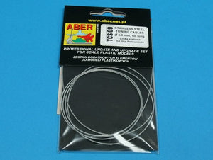 Aber TCS09 Stainless Steel Towing Cables 0.9mm, 1m long – image 4