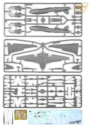 Clear Prop! CP72019 DH.88 COMET ADVANCED KIT 1/72 – image 7