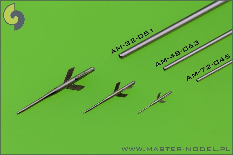 Master AM-48-063 MiG-21 F-13 (Fishbed C) - Pitot Tube 1/48 – image 4