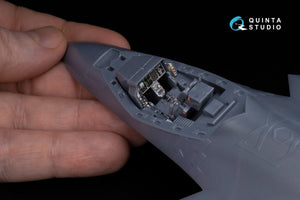 Quinta Studio QD48060 F-35A 3D-Printed &amp;amp; colored Interior on decal paper (Meng) 1/48 – Bild 5