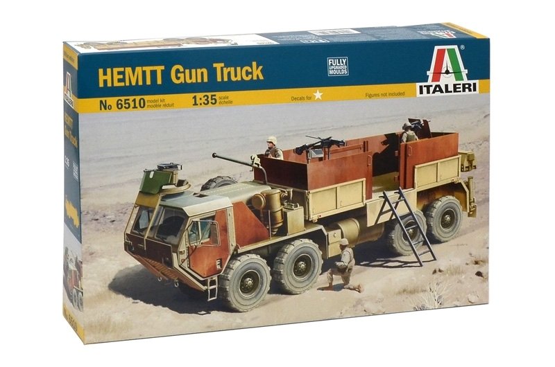 Italeri 6510 HEMTT Gun Truck 1/35 – image 2