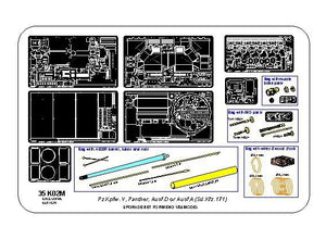 Aber K02M Pz.Kpfw. V Ausf.D/ A (Sd.Kfz.171) Panther 1/35 – Bild 27