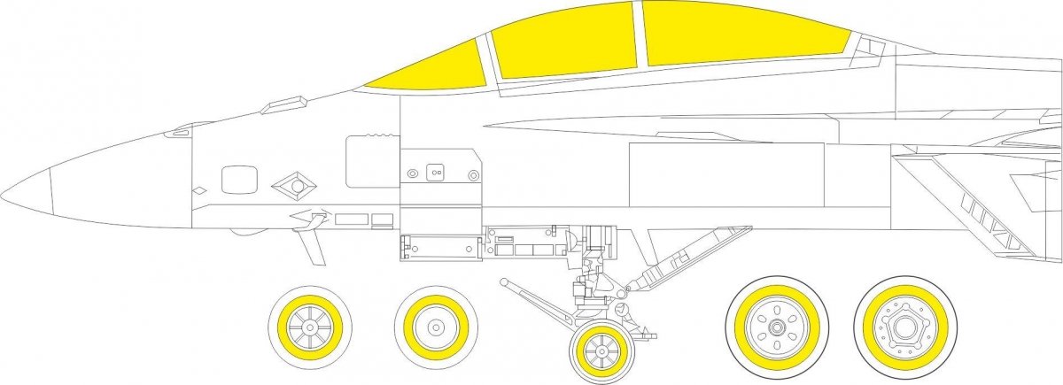 Eduard BIG49324 F/A-18F MENG 1/48 – Bild 2