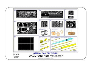 Aber 35K18 Sd,Kfz. 173 Jagdpanther - late/final version 1/35 – zdjęcie 14