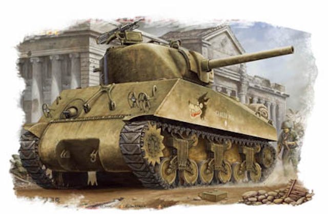 Hobby Boss 84803 US M4A3 TANK (1/48)