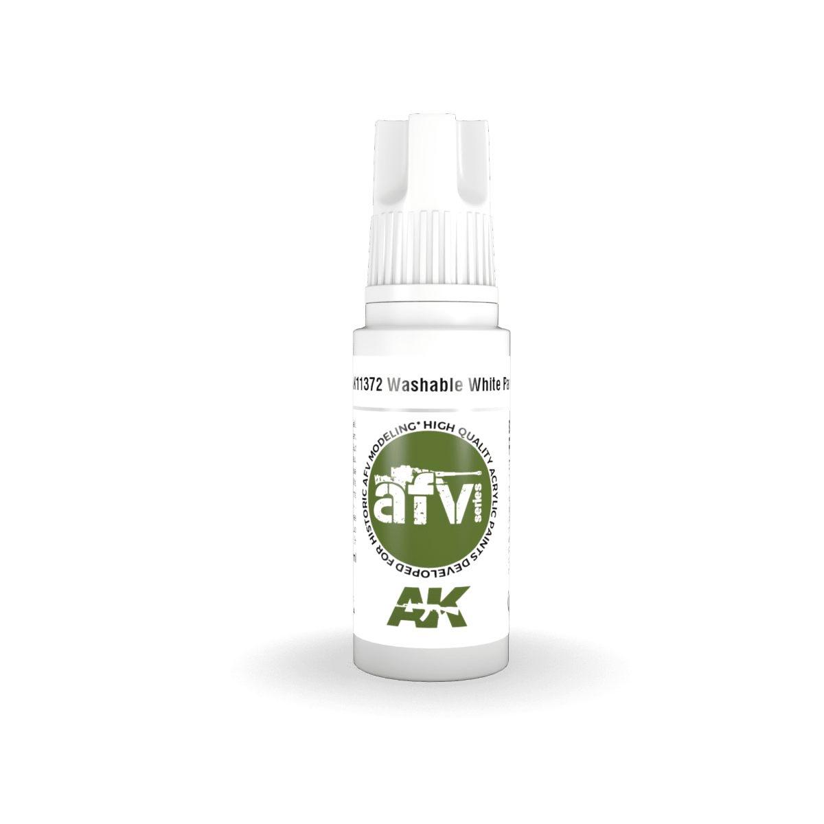 AK Interactive AK11372 Washable White Paint 17ml – image 2