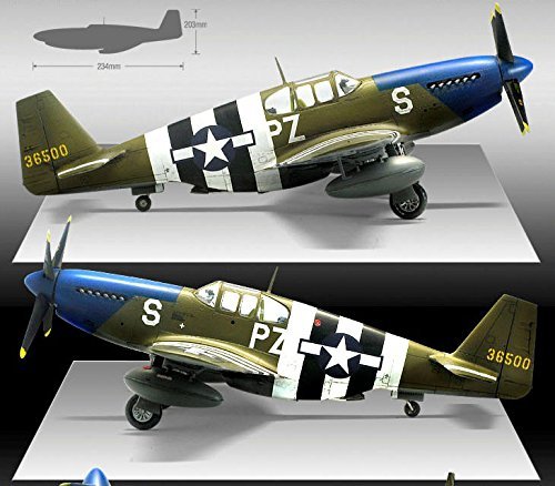 Academy 12303 USAAF P-51B &amp;quot;BLUE NOSE&amp;quot; 1/48 – image 3
