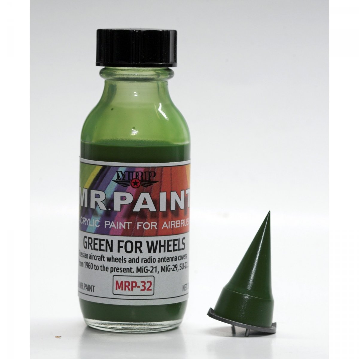 MR. Paint MRP-032 Green For Wheels from 1960 to the present 30ml – obrázek 3
