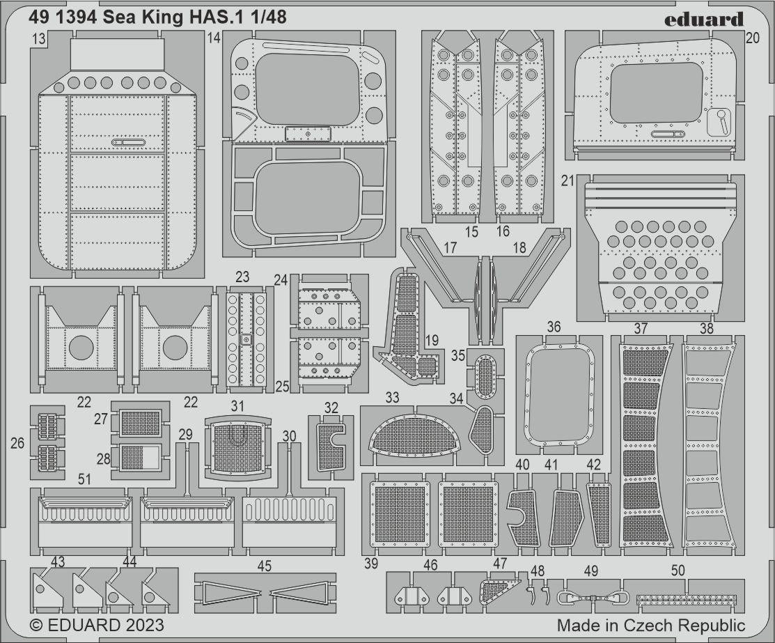 Eduard BIG49397 Sea King HAS.1 AIRFIX 1/48 – image 4
