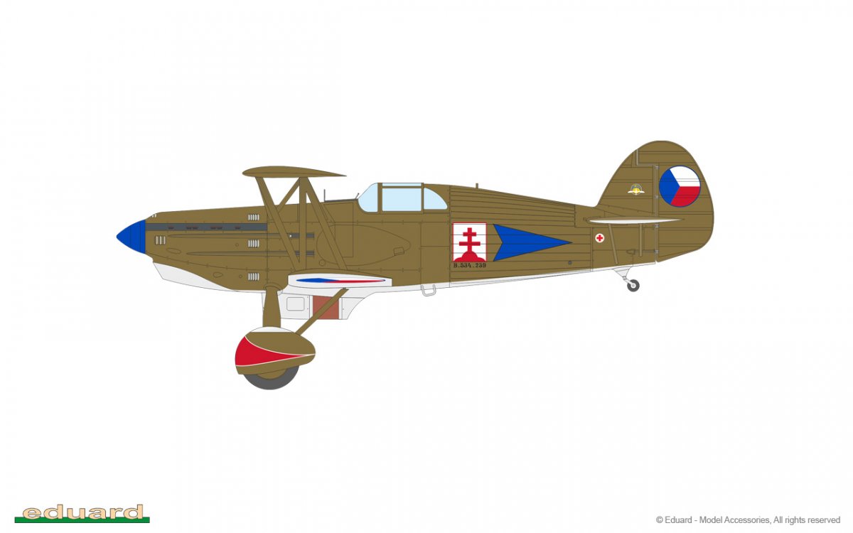 Eduard 8192 Avia B-534 IV series 1/48 – Bild 14