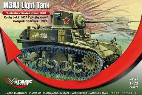 Mirage Hobby 726074 Kuybishev M3A1 Diesel Tank 1/72