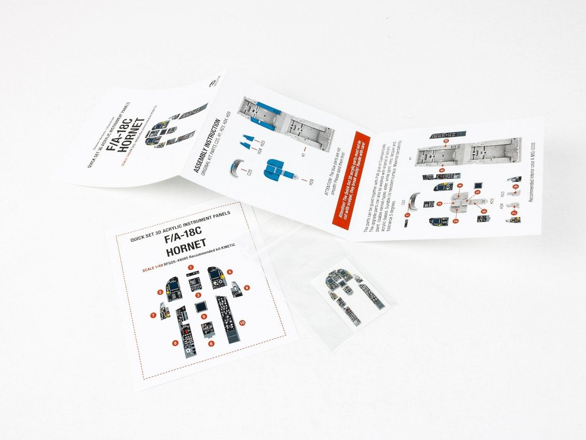Red Fox Studio QS-48085 F/A-18C Hornet Kinetic 1/48 – image 3