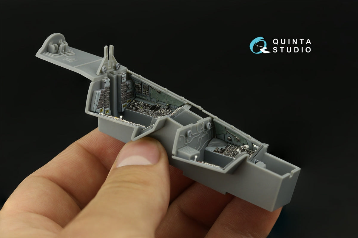 Quinta Studio QD48396 F-14B 3D-Printed &amp;amp; colored Interior on decal paper (Hobby Boss) 1/48 – image 12