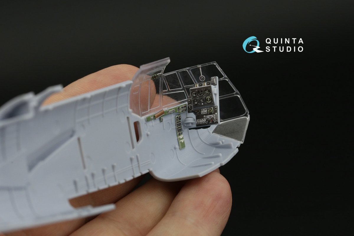 Quinta Studio QDS-48378 Bristol Blenheim Mk.I 3D-Printed &amp;amp; colored Interior on decal paper (Airfix) (Small version) 1/48 – immagine 3