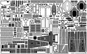 Pontos 35033F1 ADMIRAL GRAF SPEE 1939 Detail Up Set 1/350 – obrázek 7