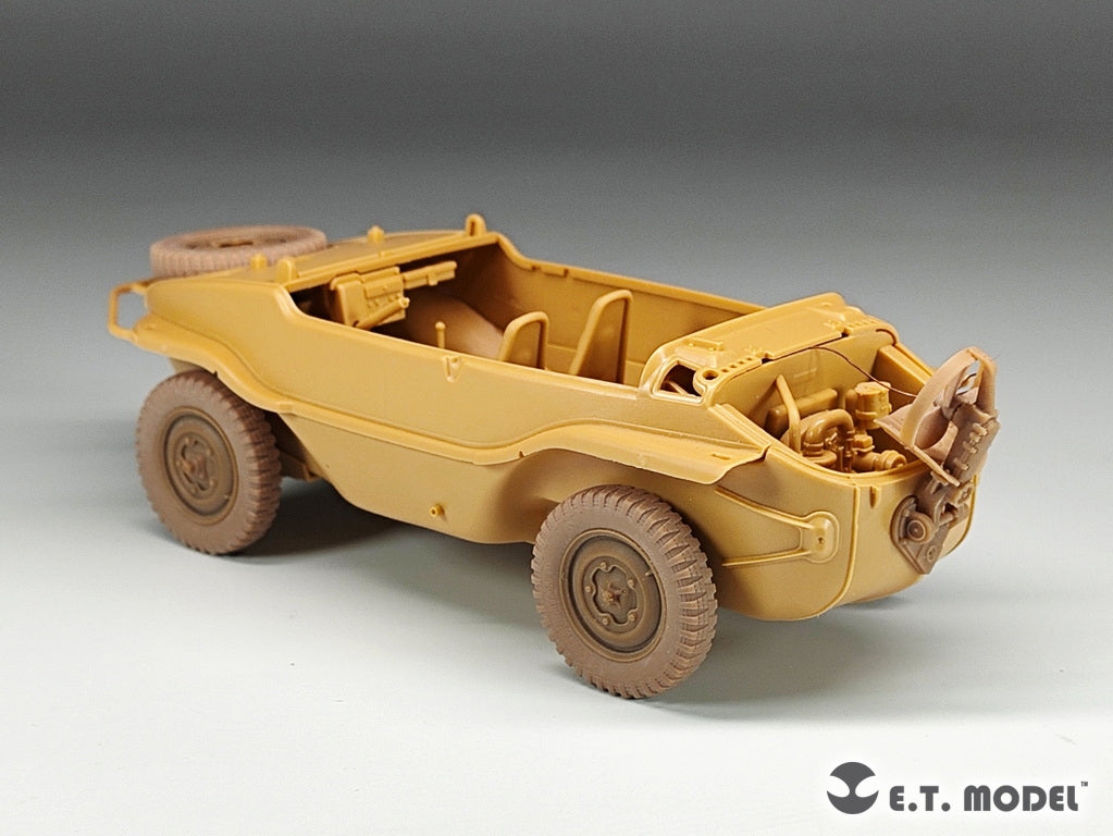 ET Model P35-135 WWII German Schwimmwagen Type166 Sagged wheels Narrow For TAMIYA Kit 1/35 – Bild 8