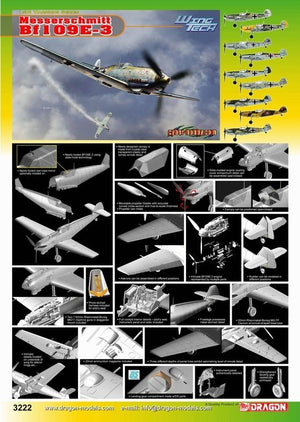 Cyber Hobby 3222 Messerschmitt Bf109E-3 1/32 – image 2