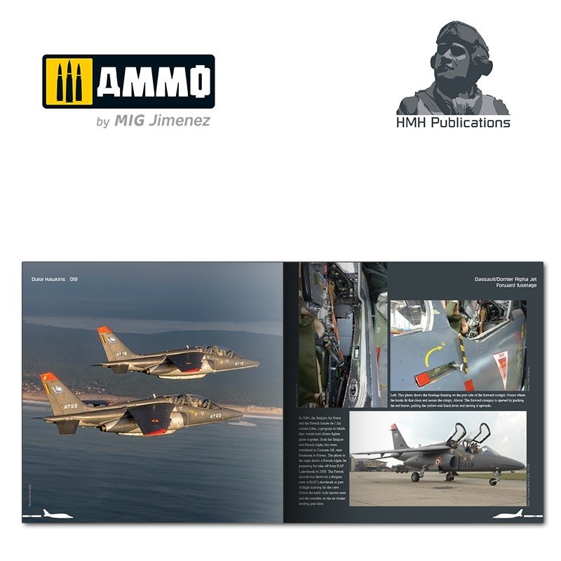 HMH Publications DH-018 Dassault / Dornier Alpha Jet (English VERsion) – obrázek 4