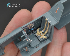 Quinta Studio QD48094 Bf 109G-6 3D-Printed &amp;amp; colored Interior on decal paper (for Eduard kit) 1/48 – image 7