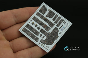 Quinta Studio QDS-35090 AH-64A 3D-Printed &amp;amp; colored Interior on decal paper (Academy) (Small version) 1/35 – Bild 8