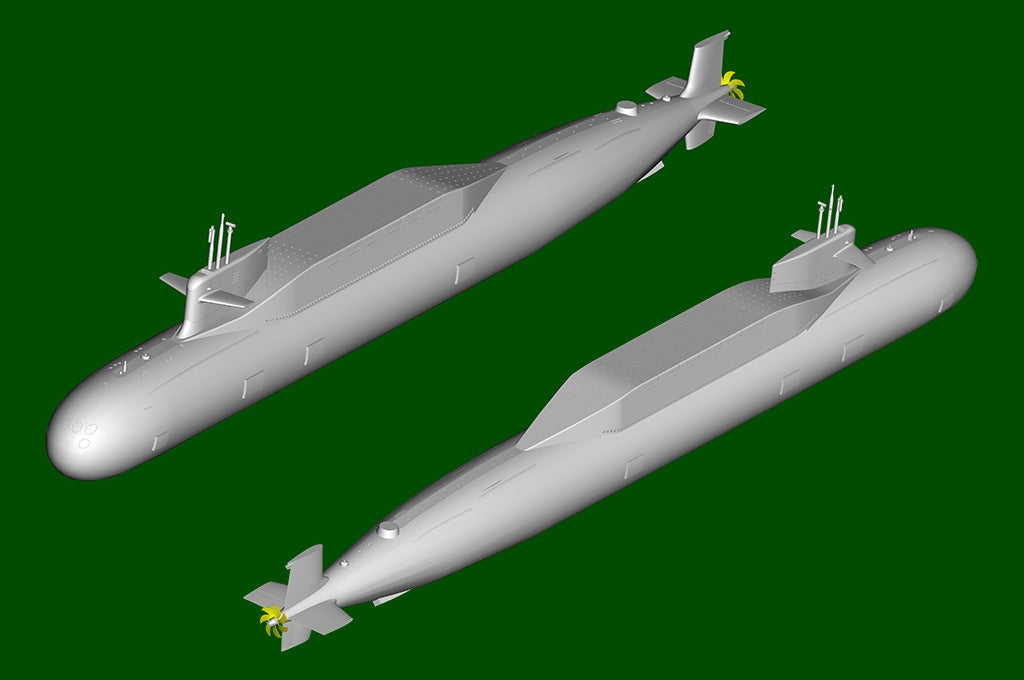 Hobby Boss 87025 PLAN Type 094A Jin Class SSBN 1/700 – obrázek 5